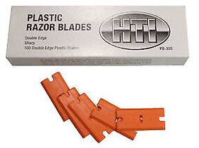 Pb300 Hi-tech Industries Double Edge Sharp Plastic Blades