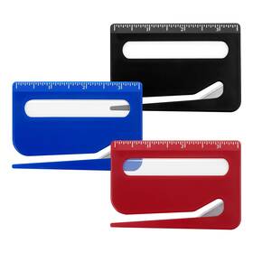 Holyenten 610321984622 3-pack Letter Openers With Ruler And Magnifier - Envelope Package Slitter