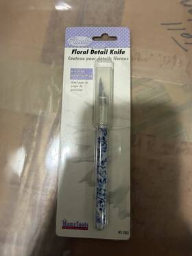Ht-202 Home Tools Floral Detail Knife Crafting Hobby #ht-202