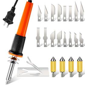 Honoson Honoson-916032 22 Pieces Electric Hot Knife Cutter Tool Kit Include Plastic Wi
