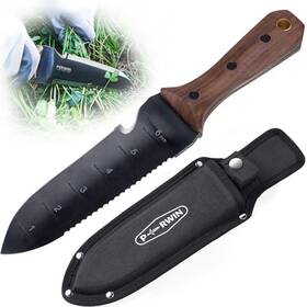 B0bck7nrbh Hori Garden Knife 7 Inch Stainless Steel Blade Full-tang Wood Handle