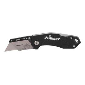 00073 Husky 3-pack Folding Lock-back Utility Knife