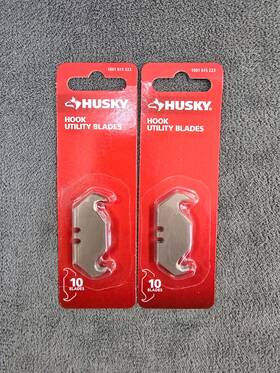 Husky 181432000186 2 Hook Blade 10-pack