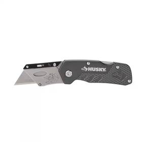 Husky 726084028456 Compact Folding Lock Back Utility Knife