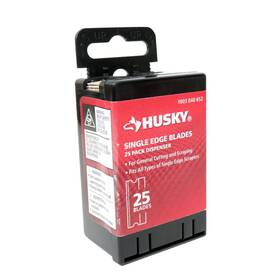 Husky 744759324160 Single Edge Blades 25-piece