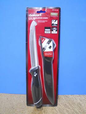 1009 Husky 820909992189 6 Inch Insulation Knife With Sheath 454 468 1009 Husky 820909992189 6 Inch Insulation Knife With Sheath 454 468