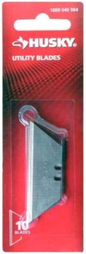 Husky Tools 711181253108 Utility Blades 10-piece