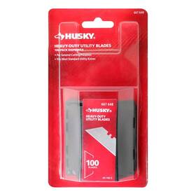84-0140-0000 Husky Tools Utility Blades 100-piece