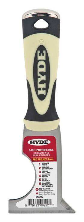 06992 Hyde 6992 Carbon Steel Painters Multi Tool 2-1/2 W Inch Blade Pack Of 5