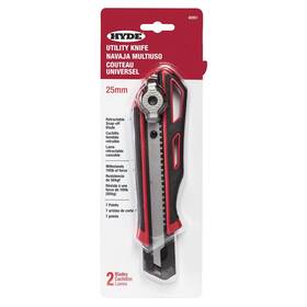 42051 Hyde 25mm Snap-off Knife With Screw Lock 42051 Hyde 25mm Snap-off Knife With Screw Lock