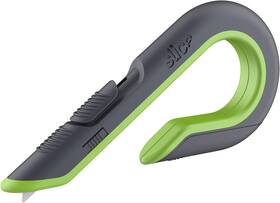 Industrial 313042145128 Auto Retract Box Cutter Utility Knife Gray Green