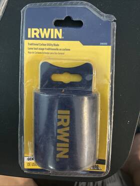 2083200 Irwin Rev1 Carbon General Purpose Utility Blades 100ct Box Cutter