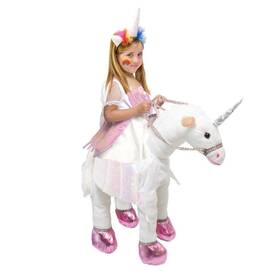 Jason Party 791514521142 Kids Unicorn Ride On Costume T-rex Dragon Animal Halloween White