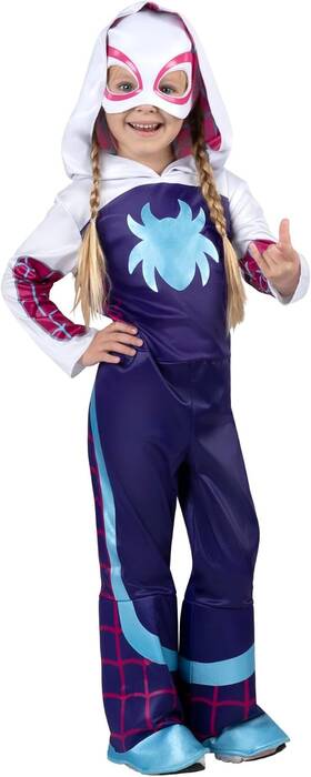 Jazwares Costume Play 0676 Marvel Toddler Ghost Spider Girls Spider-man And His Amazing