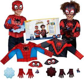 Jazwares Costume Play Jdu0033 Marvel Spidey And Spin Official Toddler Dress-up Set - Long-sleeved Costume