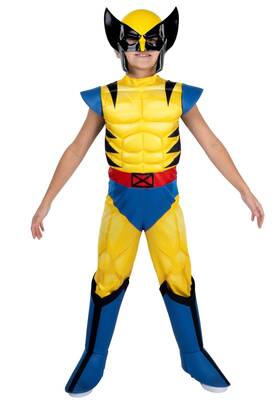 Jazwares Costume Play Jwc5273 Marvel Wolverine Official Youth Halloween - M 8-10 Multicolor