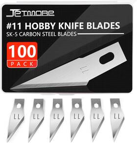 Jetmore 313030432490 100 Pack Exacto Knife Blades Hobby And Craft Replacement