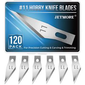 Jm11dp120 Jetmore 120 Pack Exacto Knife Blades 11 Craft Replacement Blade