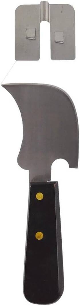 Jia Ding 313093747708 Quarter Moon Knife Groove Vinyl Floor Sciving Leather Cut Trimming
