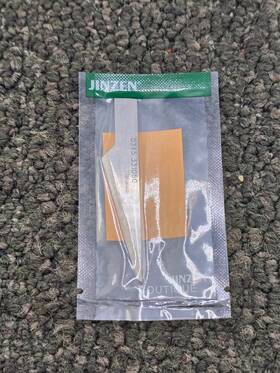 331050 Jinzen Qty 5 0745 Heavy Duty Knife Replacement 331050 Jinzen Qty 5 0745 Heavy Duty Knife Replacement