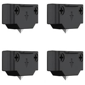 Jjc 974413516431 4-pack Film Cutter Blades Replacement Kit For 35mm And 120mm Slide Cut