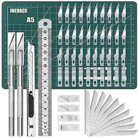 Jneoace 663376684870 Exacto Knife Precision Carving Craft Hobby Kit With 40 Pcs Blade Jneoace 663376684870 Exacto Knife Precision Carving Craft Hobby Kit With 40 Pcs Blade