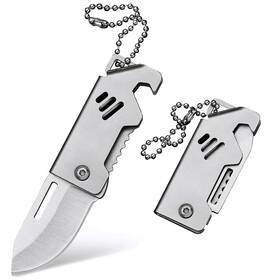 Joy-touch Jt2402 2 Pack Small Pocket Knife For Men Women Mini Keychain Edc With Bottle