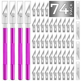 Jtieo 046432093104 Exacto Knife Craft Hobby 74 Pack With 4 Upgrade Sharp Knive Jtieo 046432093104 Exacto Knife Craft Hobby 74 Pack With 4 Upgrade Sharp Knive