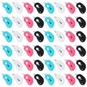 Wo-jutom-2877 Jutom 48 Pcs Mini Retractable Utility Knife Cute Style Box Cutter Back To School Su