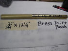 K34250 Unbranded Custopm Made Brass Drift Punch Long In Usa