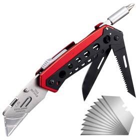 Kam004 Kambolly Folding Utility Knife Box Cutter Razor 6 In 1 Knives M Kam004 Kambolly Folding Utility Knife Box Cutter Razor 6 In 1 Knives M