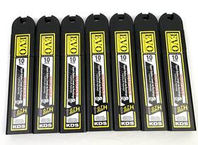 Hb-10b Kds Lot Of 7 Evo Power Blades 25mm X 0.7mm Black