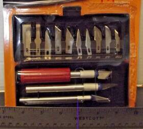 Kingman 885490296634 Hobby Knife Set Steel Blade Cutting Tool Craft Arts And Kit 13 Pcs Kingman 885490296634 Hobby Knife Set Steel Blade Cutting Tool Craft Arts And Kit 13 Pcs