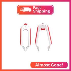 Kd20249 Kitchendao Strawberry Huller Corer Stem Remover With Safety Lock Non-slip Soft