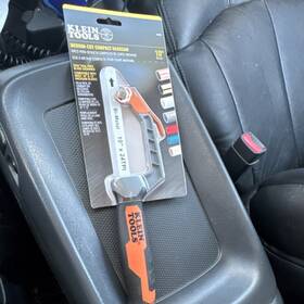 31082 Klein Tools Compact Hacksaw Bi-metal Blade 10in Orange Plastic Handle