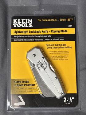 44007 Klein Tools Lightweight Lockback Knife 2-1/2-inch
