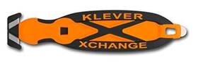 Klever 094714248865 Xchange Safety Box Cutter Knife Orange Klever 094714248865 Xchange Safety Box Cutter Knife Orange
