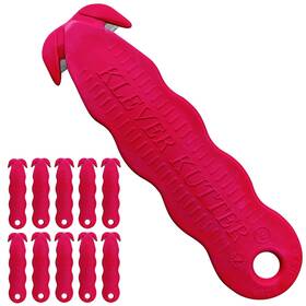 Klever 653476408001 Innovations Kcj-1r Safety Cutter Advanced Plastic Polymers 4-5/8 Inch Red Pac