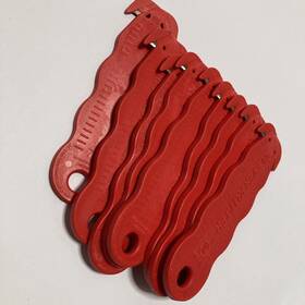 Kcj-1ss Klever Kutter Red 9 Pack Safety Box Cutters
