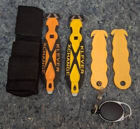 Kcj-xc-20r Klever Kutter Xchange Safety Knife Cutter 4-pcs Utility Knives Box Opener Kcj-xc-20r Klever Kutter Xchange Safety Knife Cutter 4-pcs Utility Knives Box Opener