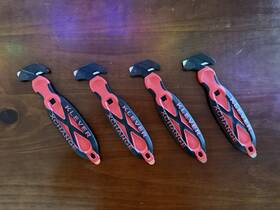 Kcj-xc-65r Klever Kutter Xchange Safety Box Cutter - 4 Count Red Free Ship