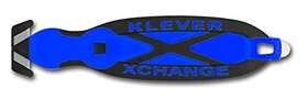 Klever X-change 858461001247 Kcj-xc-b Safety Cutter 6-1/2 In Black/blue