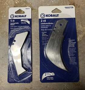 0552726 Kobalt 0552727 Kolbalt Scoring Blades And Linoleum