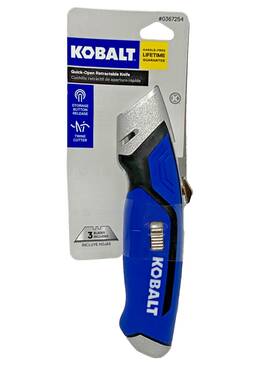 Kobalt 194767590888 Auto Loading Retractable Utility Knife