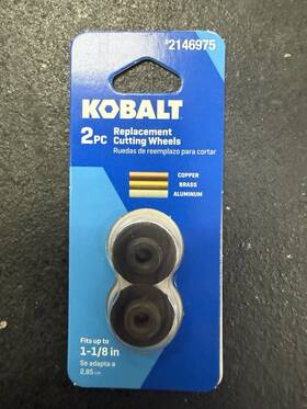 2146975 Kobalt 2pc. Replacement Cutting Wheels Fits Up To 1- Inch #2146975 - Package Of 2