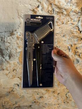 247261 Kobalt Keyhole Saw Steel Blades For Metal And Wood Cutting 2-piece Set