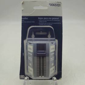 Kobalt 843382102456 Utility Blades 75ct Heavy Duty High Carbon Steel 2 1/4 Inch Width Kobalt 843382102456 Utility Blades 75ct Heavy Duty High Carbon Steel 2 1/4 Inch Width
