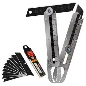 Ksopuert 619438564444 2pcs Stainless Steel Utility Knife Multi-functional Retractable Box Cutter Wi Ksopuert 619438564444 2pcs Stainless Steel Utility Knife Multi-functional Retractable Box Cutter Wi