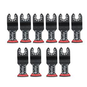 Law252756 Labwork 10 Piece Curved Blades Japanese Tooth Oscillating Saw Blade For Wood Plastic