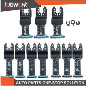 Tl42123q Labwork 10 Pcs Curved Saw Blades Extended Japanese Tooth Oscillating